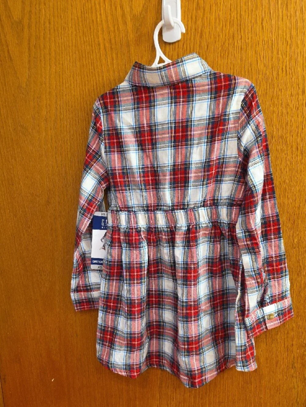 GAP kids plaid